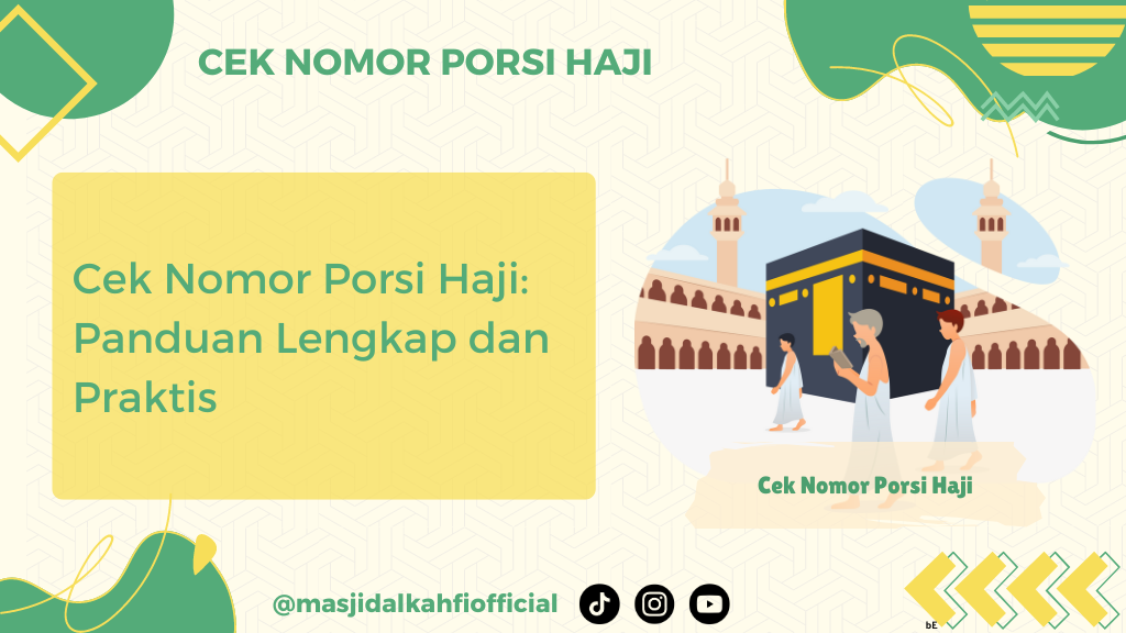 Cek Nomor Porsi Haji