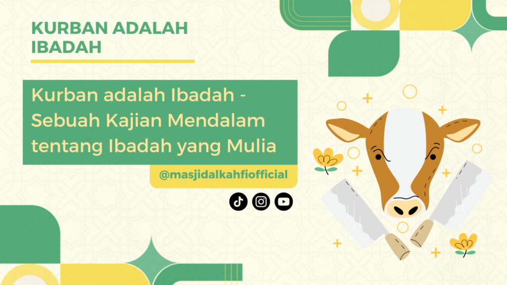 Kurban adalah ibadah