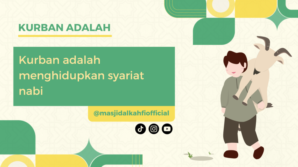 Kurban adalah menghidupkan syariat nabi