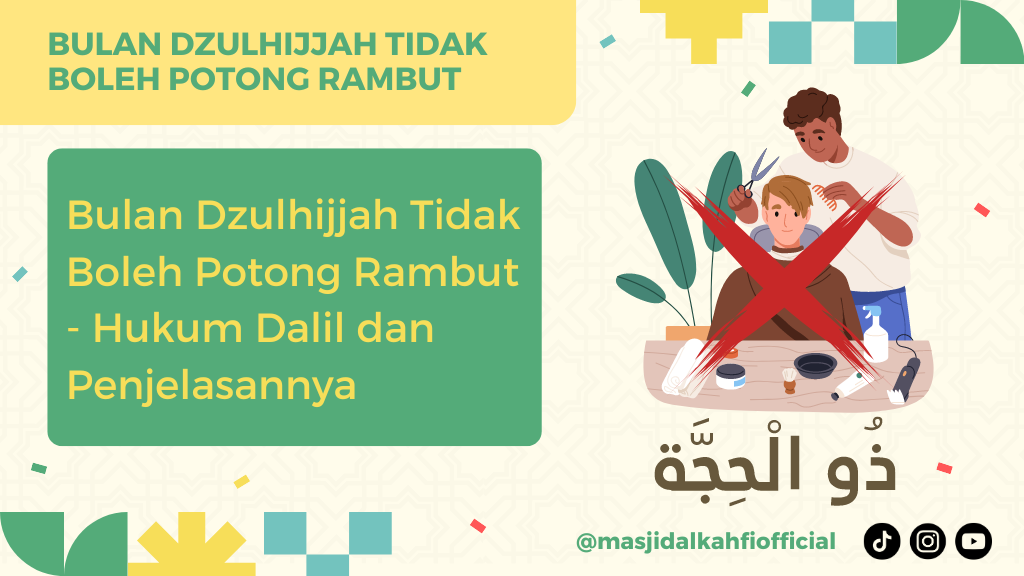 Bulan Dzulhijjah Tidak Boleh Potong Rambut