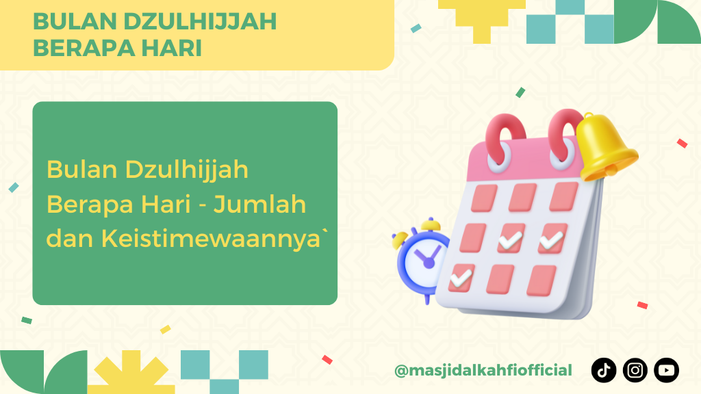 Bulan Dzulhijjah berapa hari