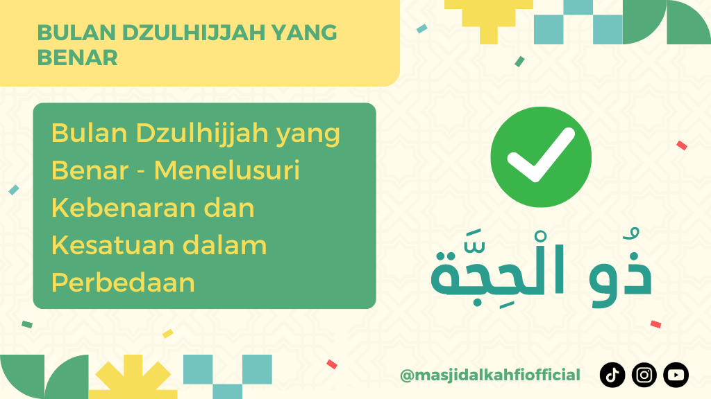 Bulan Dzulhijjah yang Benar