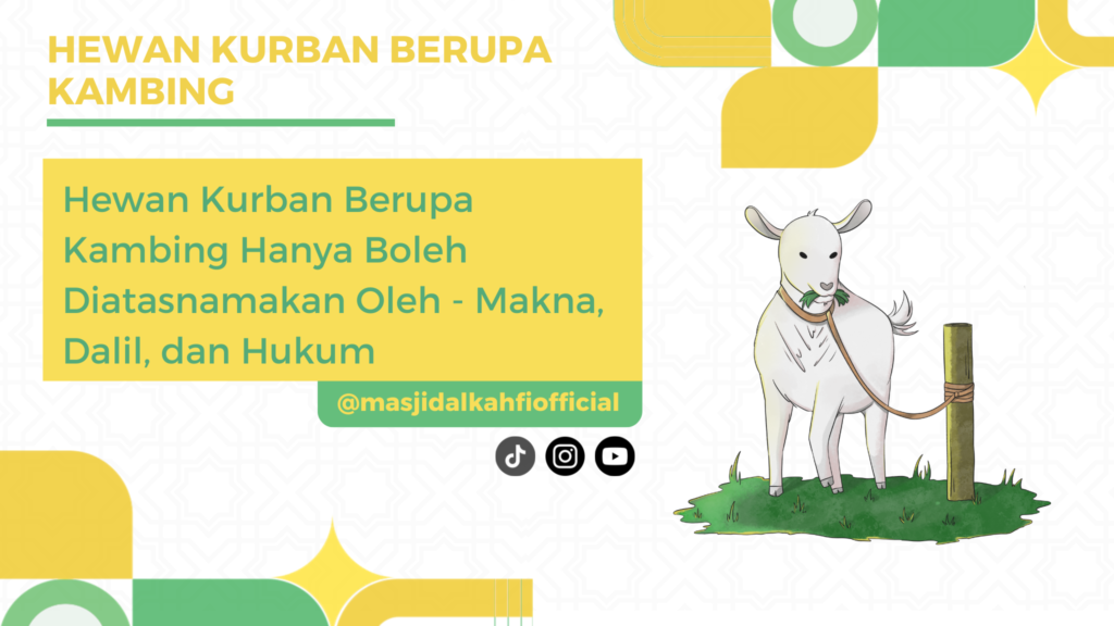 Hewan Kurban Berupa Kambing