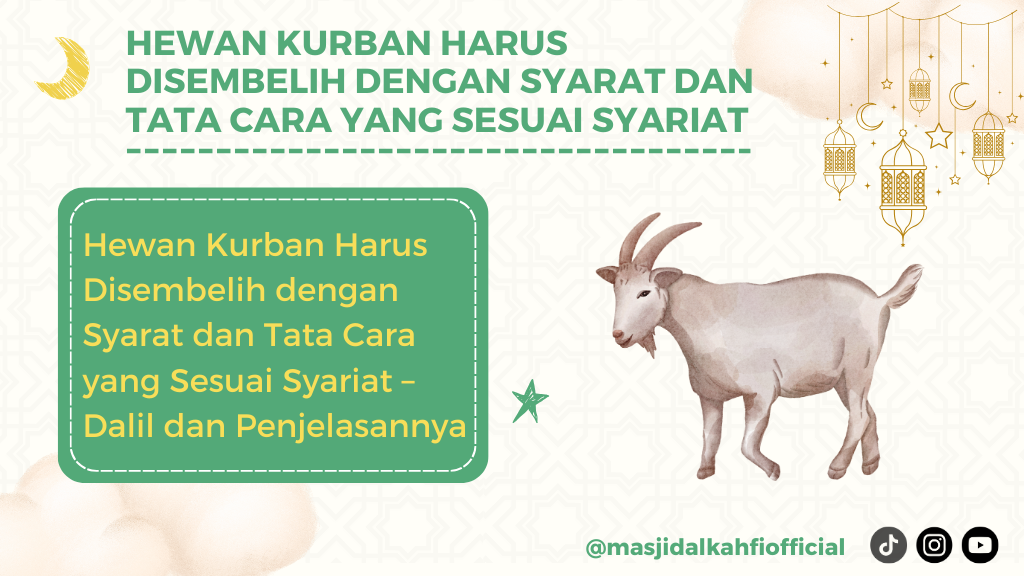 Hewan Kurban Harus Disembelih dengan Syarat dan Tata Cara yang Sesuai Syariat