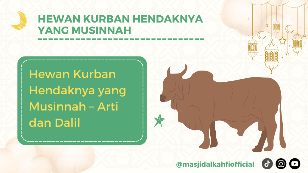 Hewan Kurban Hendaknya yang Musinnah