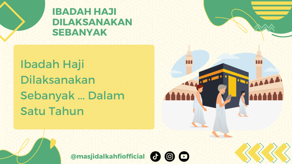 Ibadah Haji Dilaksanakan Sebanyak