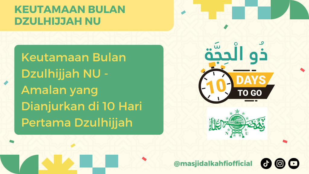 Keutamaan Bulan Dzulhijjah NU