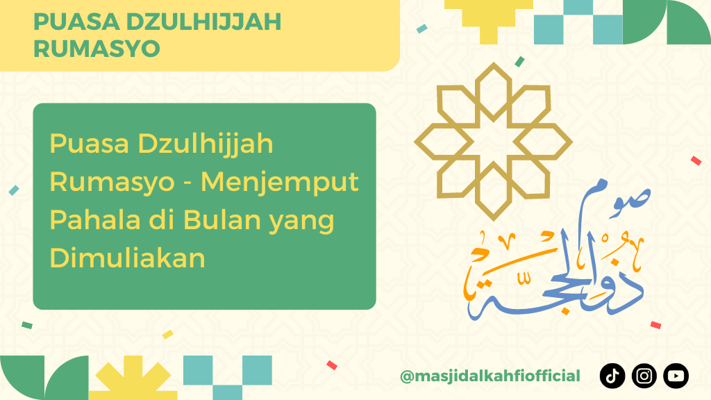 Puasa Dzulhijjah Rumasyo