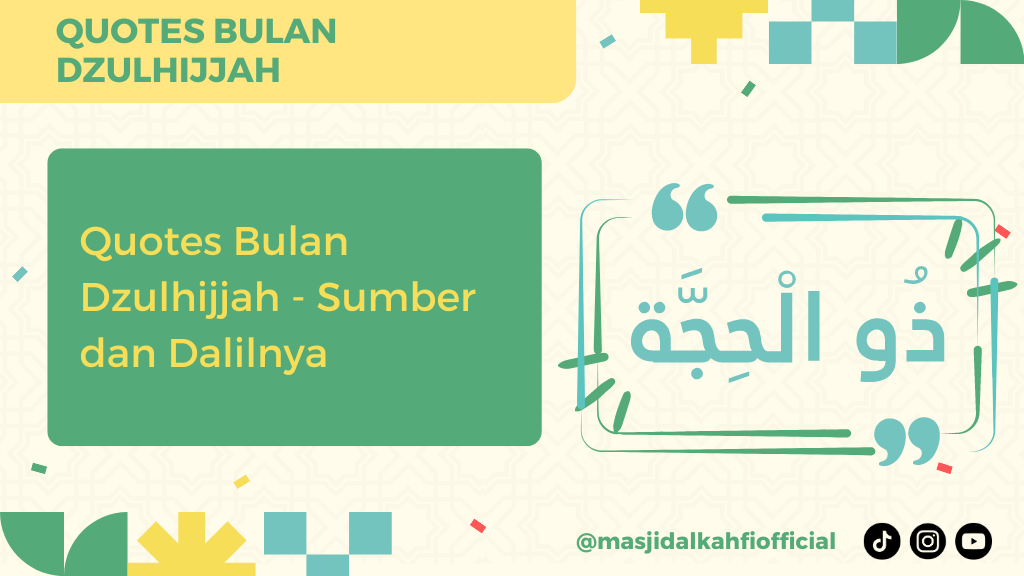 Quotes Bulan Dzulhijjah