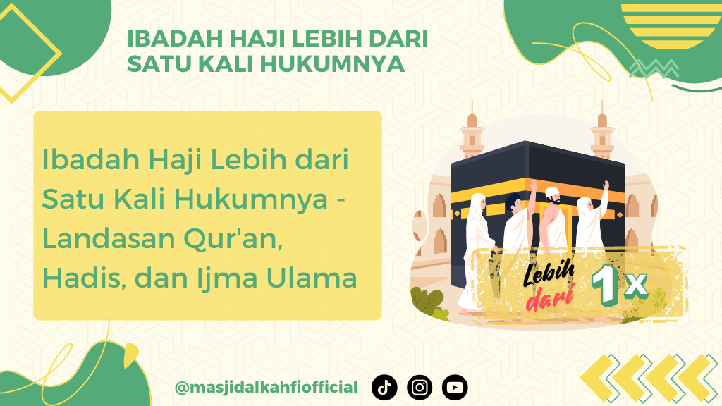 Ibadah Haji Lebih dari Satu Kali Hukumnya