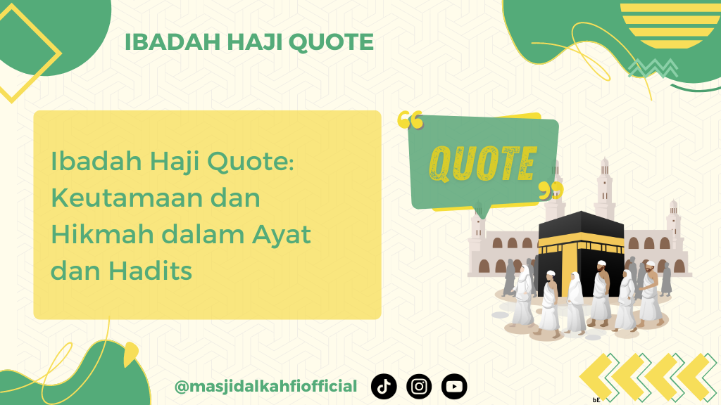 Ibadah Haji Quote