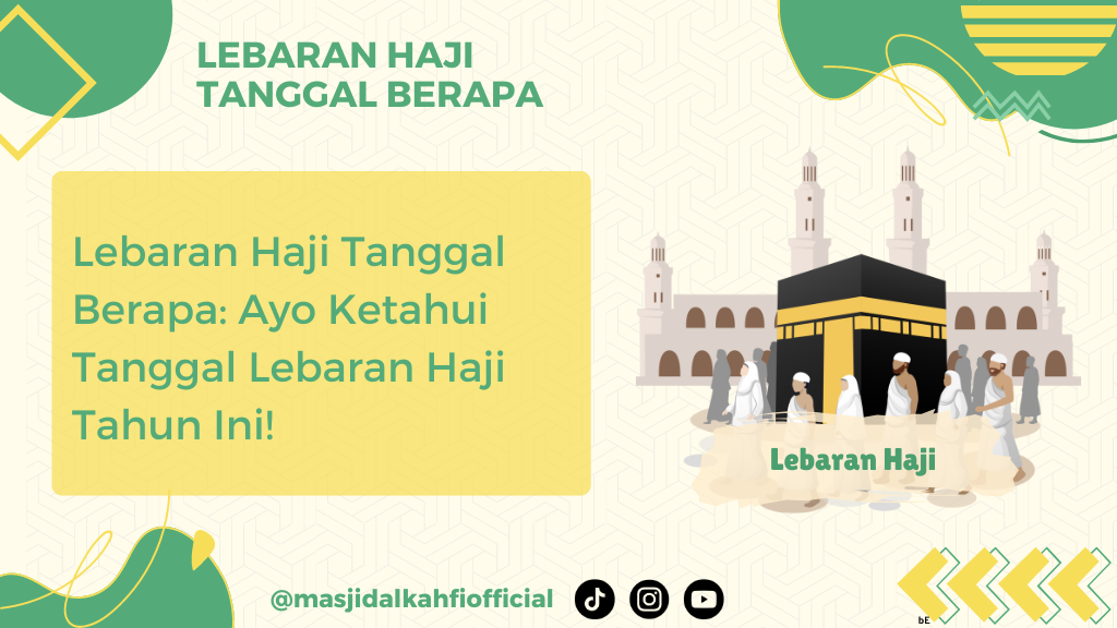 Lebaran Haji Tanggal Berapa