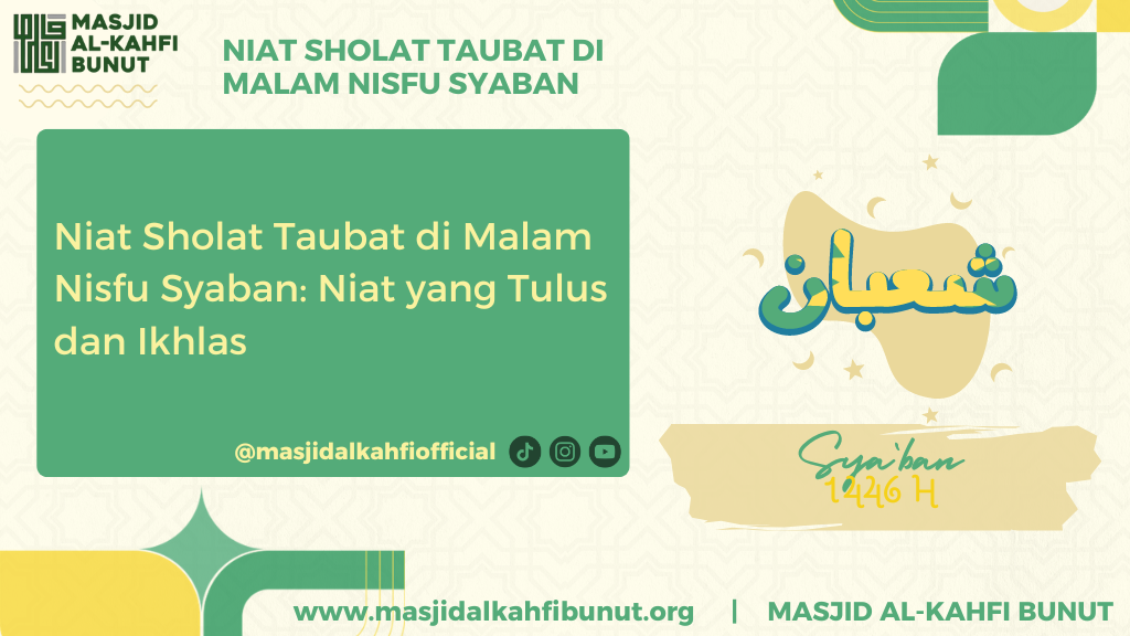 Niat Sholat Taubat di Malam Nisfu Syaban