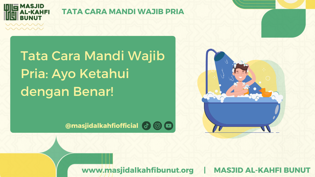 Tata Cara Mandi Wajib Pria