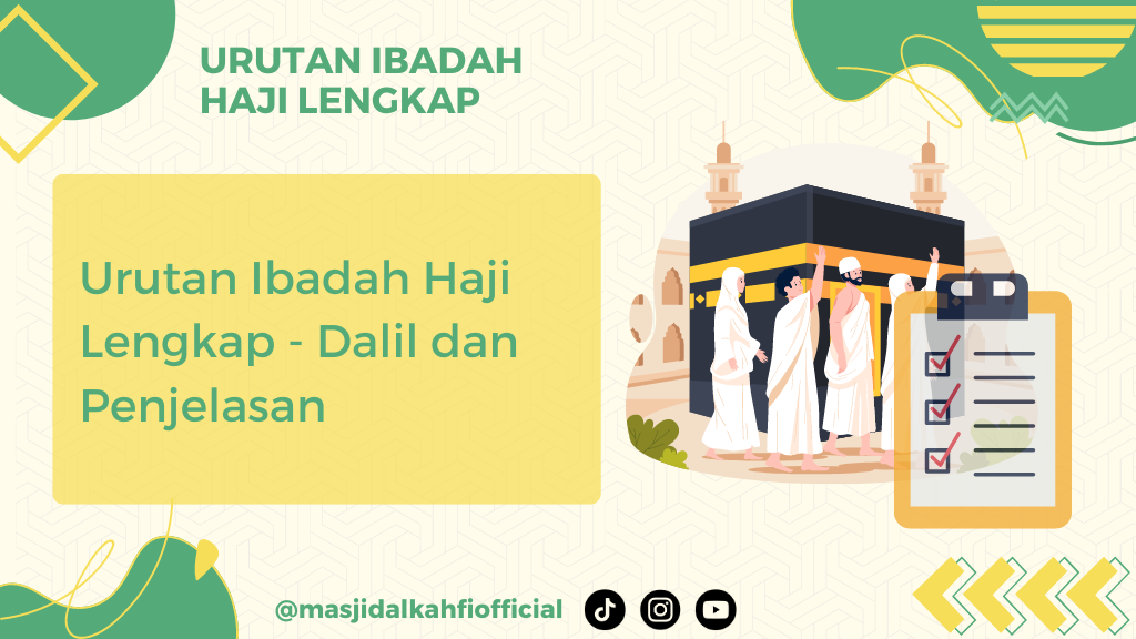 Urutan Ibadah Haji Lengkap