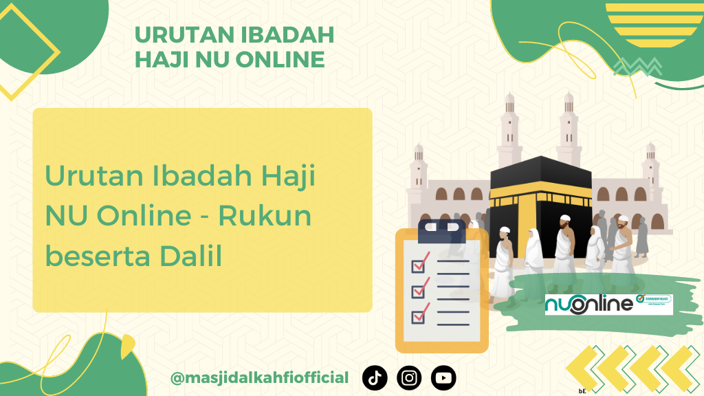 Urutan Ibadah Haji NU Online