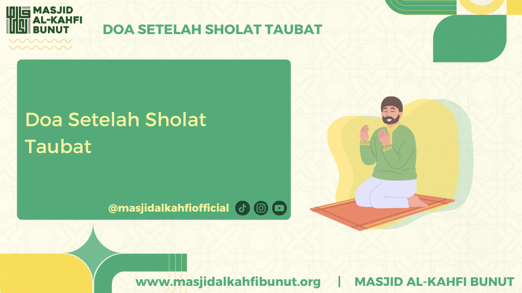 Doa Setelah Sholat Taubat