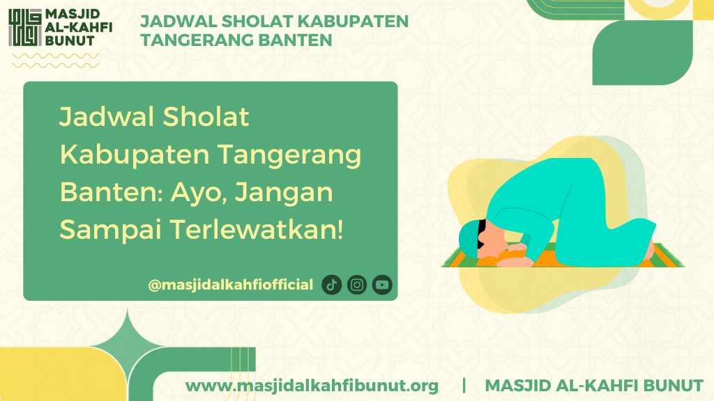 Jadwal Sholat Kabupaten Tangerang Banten