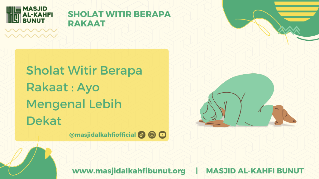 Sholat witir berapa rakaat