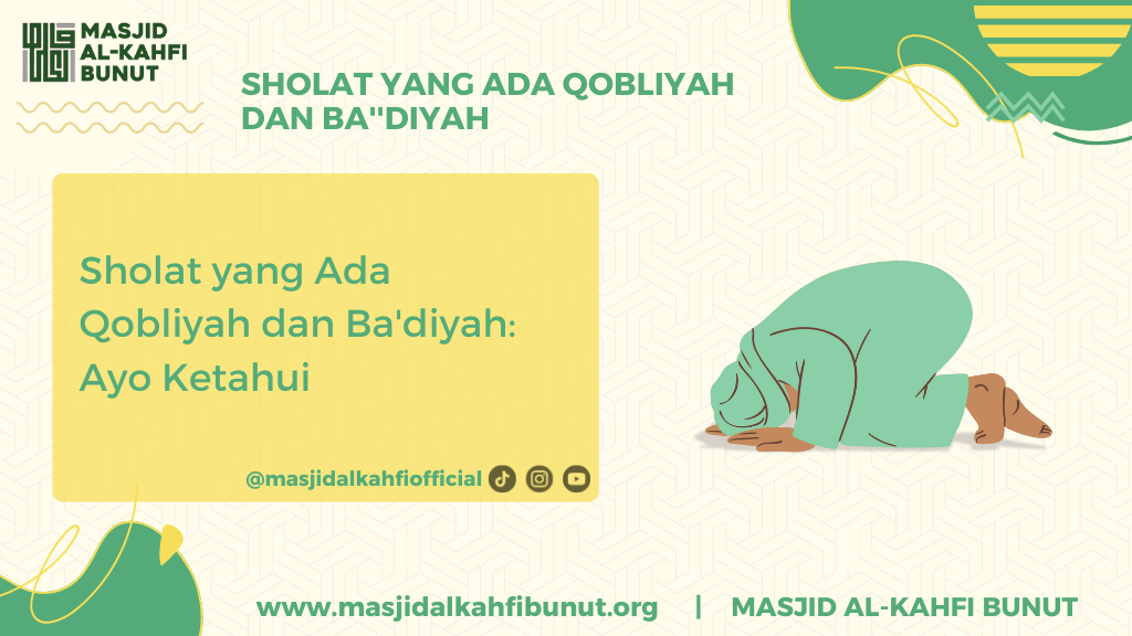 Sholat yang ada qobliyah dan ba''diyah