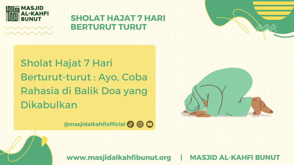 sholat hajat 7 hari berturut turut