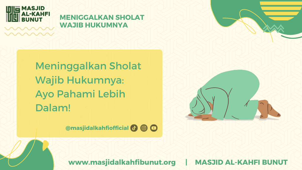 meniggalkan sholat wajib hukumnya